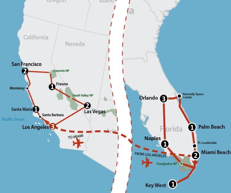 America's Sunny States (19 dagen) - Amerika - Zuidwesten - Los Angeles