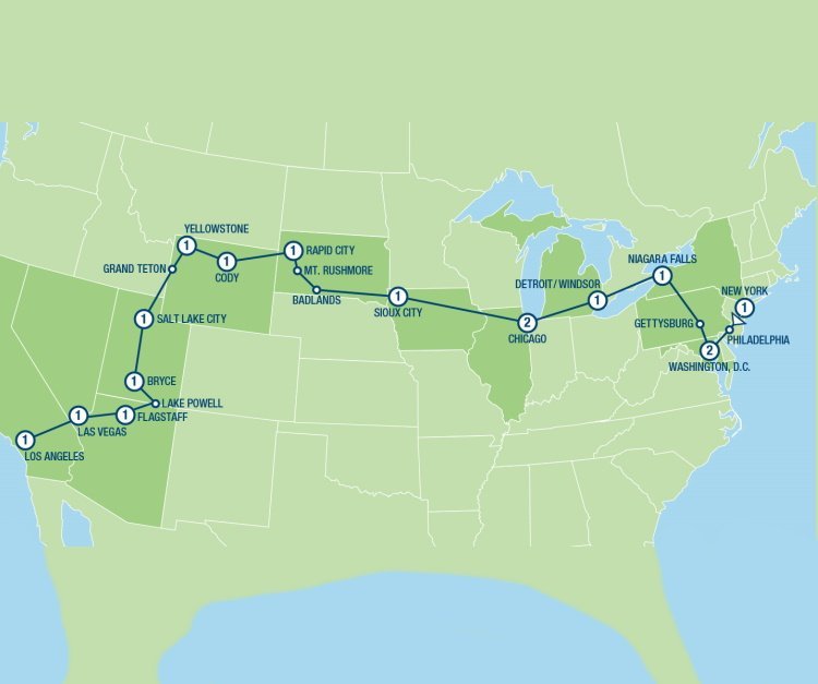 New York to Hollywood (20 dagen) - Amerika - Noordoosten - New York