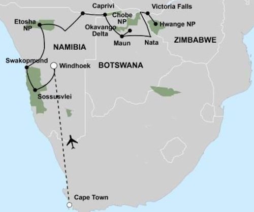 Grote ontdekkingsreis van Kaapstad naar Victoria Falls (26 dagen) - Zuid-Afrika - Zuid-Afrika - Kaapstad