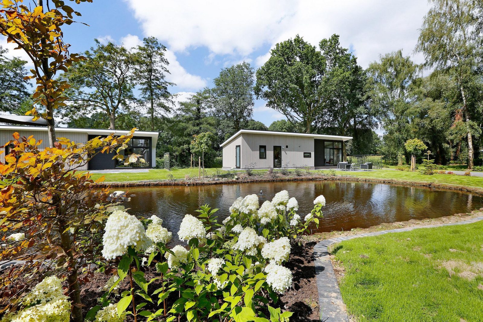 Lodge Grand Modern - 4 persoon met Finse sauna - Nederland - Gelderland - Lochem