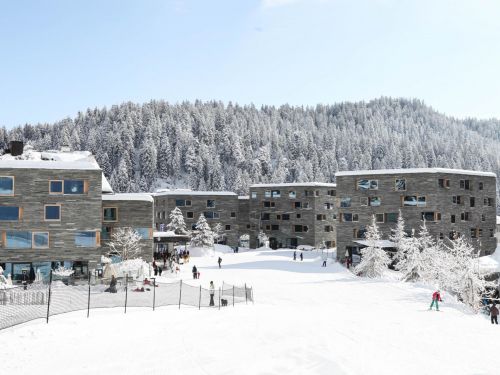 Appartement Rocksresort met cabine, zondag t/m zondag - 4 personen - Zwitserland - Flims-Laax-Falera - Laax (bij Flims)