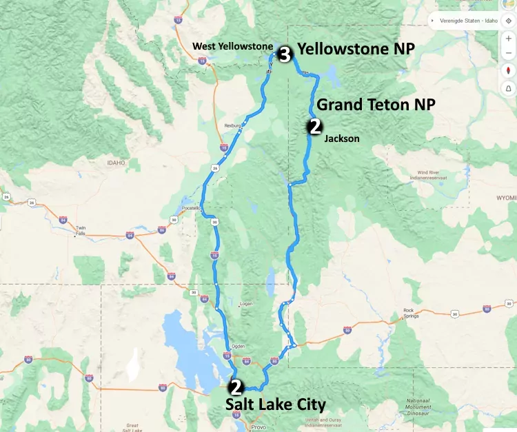 Grand Teton en Yellowstone Explorer (9 dagen) - Amerika - N-Westen+Rockies - Salt Lake City