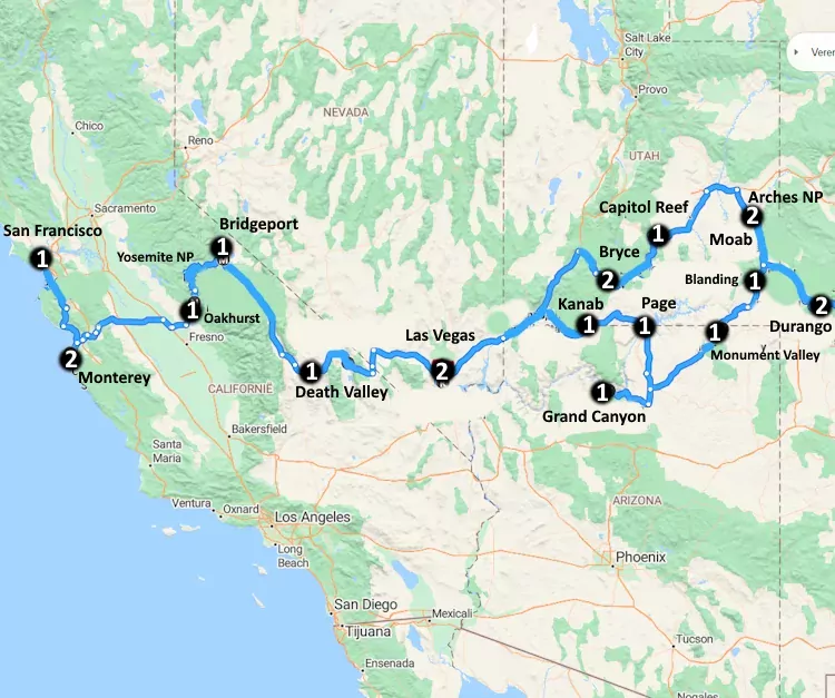 Western Wonderland (22 dagen) - Amerika - Zuidwesten - Las Vegas