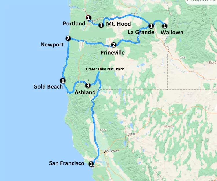 Oregon Trail Dreams (15 dagen) - Amerika - N-Westen+Rockies - Portland (Oregon)