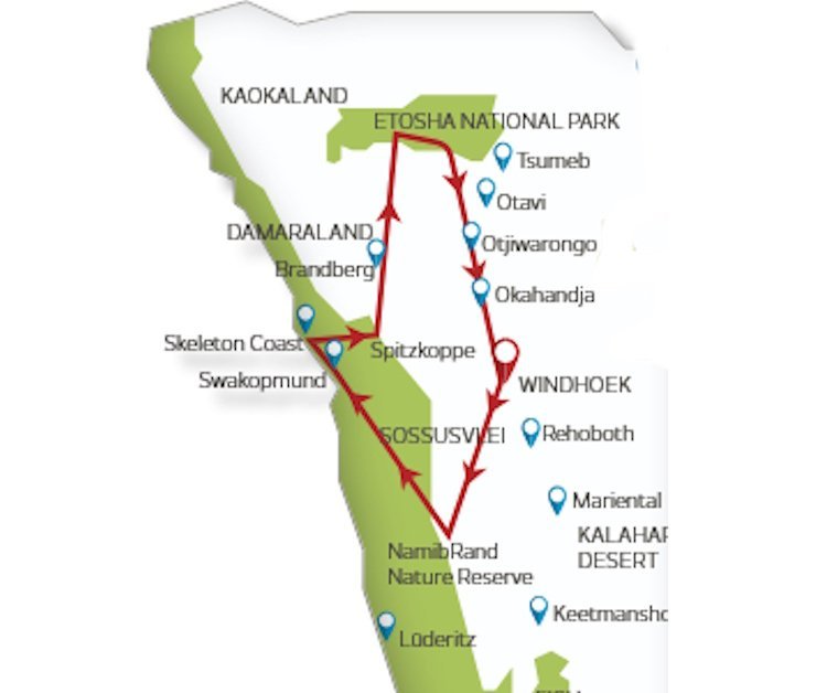 Op avontuur door Namibië (14 dagen) - Namibië - Namibië - Windhoek