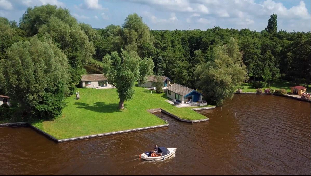 Bungalow op eiland - Nederland - Loosdrecht