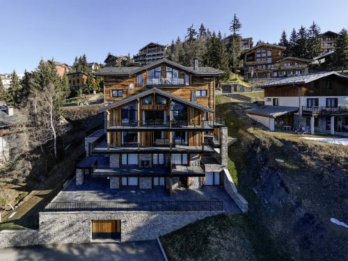 Appartement Résidence L'Orée du Bois met buiten-whirlpool - 14 personen - Frankrijk - La Rosière (Espace San Bernardo) - La Rosière