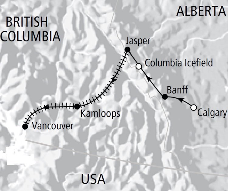 Rocky Mountain Rail Tour (10 dagen) - Canada - West Canada - Calgary