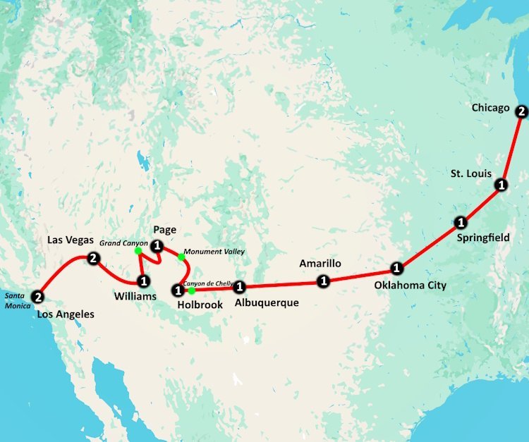 Historic Route 66 (16 dagen) - Amerika - Noordoosten - Chicago