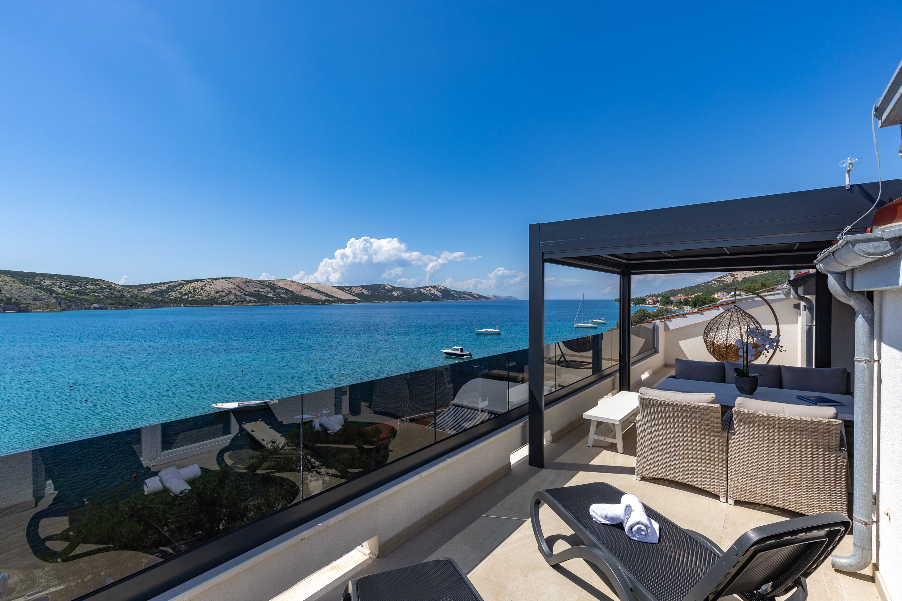 Beachfront Santa Maria 2 Penthouse - Kroatië - Stara Novalja - island Pag