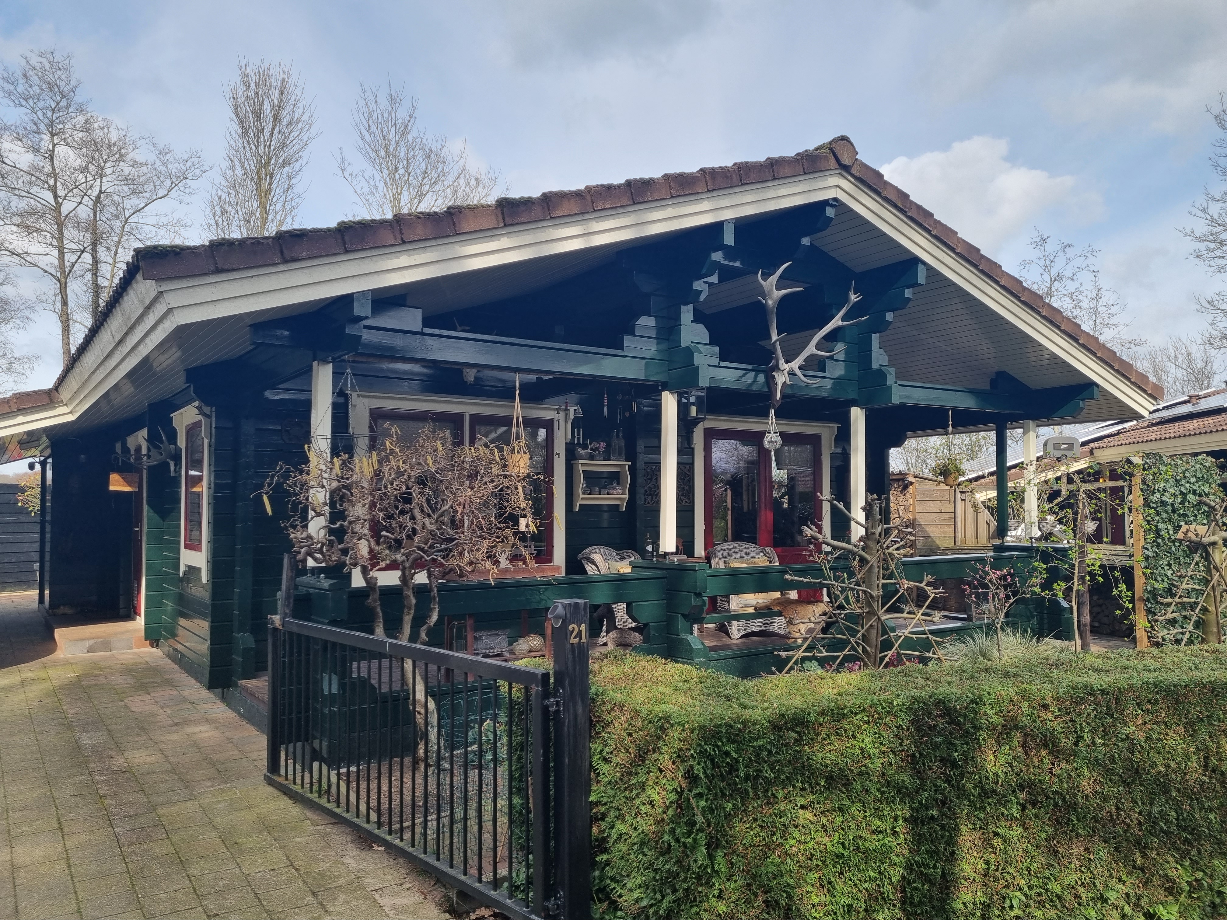 Finse bungalow in Hulshorst met houtkachel en jachthuisje - Nederland - Hulshorst