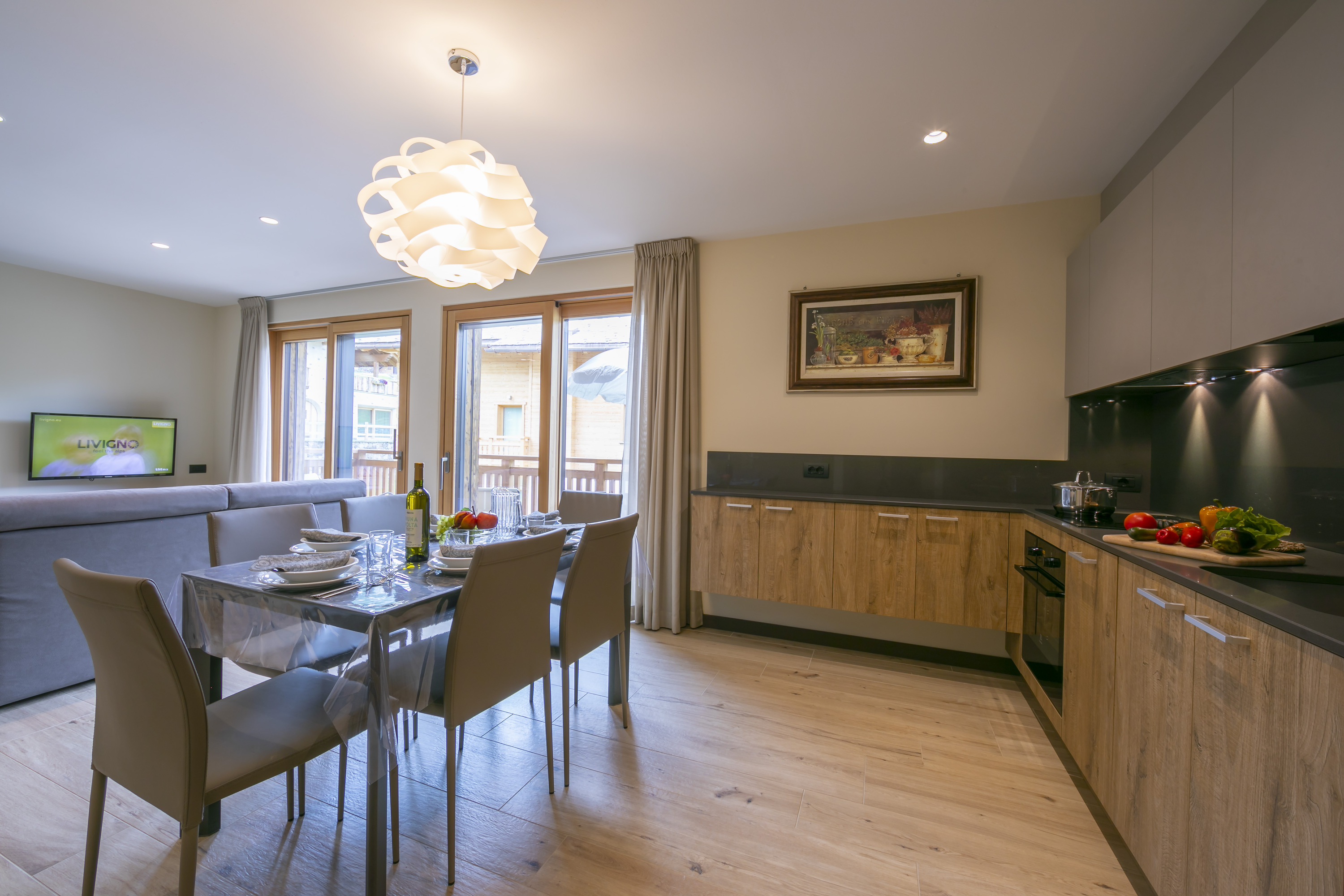 Casa Luminosa Ski in -Ski out 100m - Italië - Livigno
