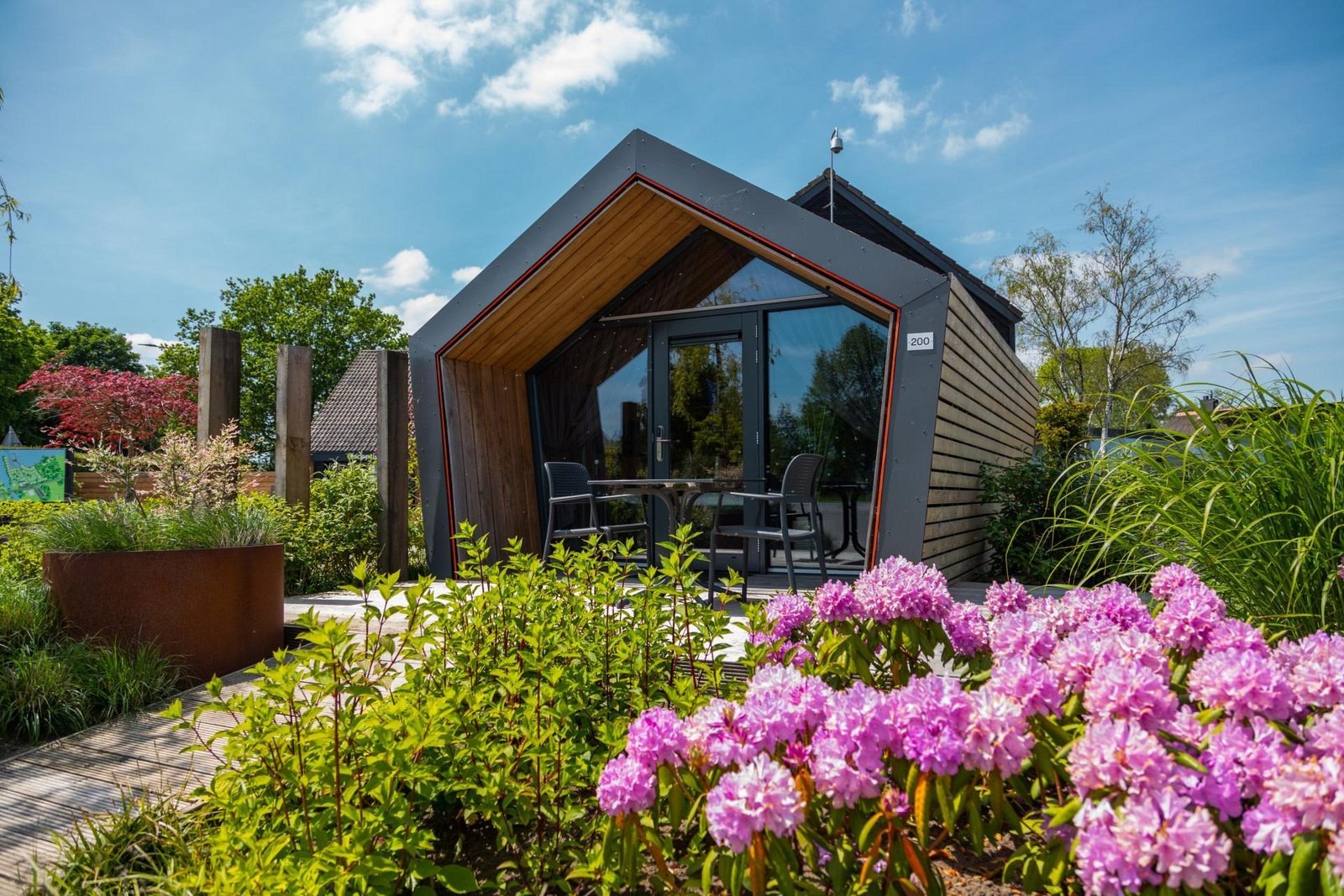 Tiny House aan het water 2 - personen - Wanneperveen