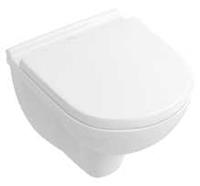 O.novo CombiPack hangend toilet diepspoel compact inclusief toiletzitting met softclose en quickrelease, wit