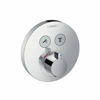 Thermostat SHOWERSELECT S Unterputz, für 2 Verbraucher chrom - Hansgrohe