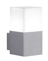 webmarketpoint Wandleuchte E14 Led für Outdoor Hudson Aluminium Trio Lighting