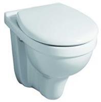 Hangend Toilet Renova Comfort Met Rand Holle bodem 340x420x535mm Wit