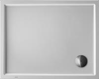 Starck Slimline Rechteck Duschwanne, 100x80 cm, weiß - 720119000000000 - Duravit