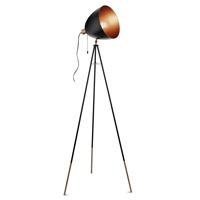 Eglo Vloerlamp Chester E27 60W zwart