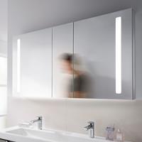 villeroyundbochag Villeroy & Boch My View 14+ Spiegelschrank A43313, 1300 x 750 x 173 mm, mit LED- Beleuchtung vertikal, abschließbare Medizinbox - A4331300 - VILLEROY