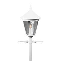 Konstsmide Buitenlamp Virgo 1-lichts matwit 62cm inclusief laddersteun 570-250
