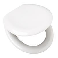 WISA Centaur closetzitting wit met deksel voor universele toiletpot