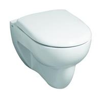 Keramag Hangend Toilet Renova Met Rand Platte bodem 355x340x540mm Wit