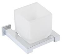 Plieger Cube bekerhouder matglas, chroom