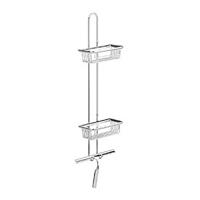 Emco System 2 etagere messing chroom (hxbxd) 846x200x116mm