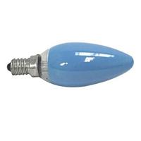 Kaarslamp blauw 25W kleine fitting E14