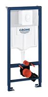 Grohe Rapid SL inbouwreservoir voor hangend toilet 113x50x13,5-23 cm met Skate Air bedieningspaneel, alpine wit