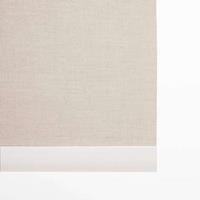 Leen Bakker Decoratieve onderlat rolgordijn - wit - 90 cm
