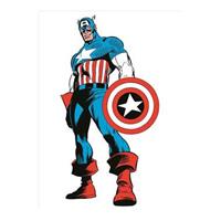 SenS-Line Art for the Home muursticker Marvel Comics Captain America - 151x77 cm