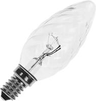 SPL | Halogen ECO Kerzenlampe Gedreht | E14 Dimmbar | 20W