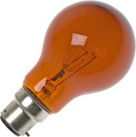 Huismerk Haardvuurlamp amber 60W bajonetfitting B22d