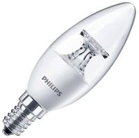 Philips CorePro LEDcandle E14 B35 4W 827 Klar | Ersetzt 25W