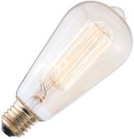 Gluehbirnebillig.de Kohlefadenlampe Edison lampe | E27 Dimmbar | 40W Gold