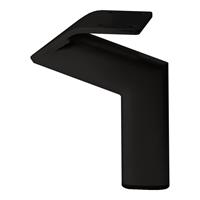 Meubelpootjes Zwarte design meubelpoot 14 cm