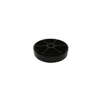 Meubelpootjes PVC glijder zwart diameter 4 cm (zakje 4 stuks)
