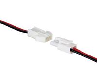 Anschluss für flexible led einfarbig mit kabel (männlich/weiblich) - Velleman