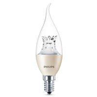 Philips Led Lamp E14 4W 250lm Kaars Helder Dimbaar