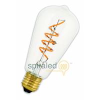 bailey spiraaled Alva LED filament helder 4,0W (vervangt 40W) grote fitting E27
