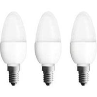 Osram LED-Kerzenlampe, 470 Lumen, 5W, E14, 3er Pack, A+