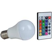 Heitronic LED Leuchtmittel E27 7.5W RGB + warmweiß Smart-LED-Leuchte
