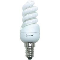 LightMe Energiesparlampe EEK: A (A++ - E) E14 95mm 230V 8W = 39W Warmweiß Spiralform 1St. S46023