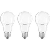 osram LED-lampen Classic A60, 9W, E27, mat, warmwit, set van 3
