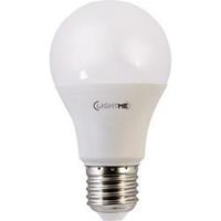 lightme LED EEK A+ (A++ - E) E27 Glühlampenform 10W = 60W Warmweiß (Ø x L) 60mm x 108mm 1St.