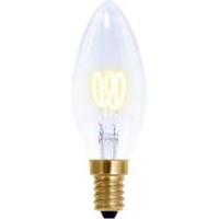 Segula kaarslamp Curved LED filament 2,7W (vervangt 9W) kleine fitting E14
