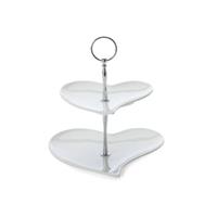 Maxwell & Williams Maxwell And Williams White Basics Amore Etagère - 2-laags