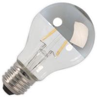 Calex standaardlamp kopspiegel LED filament 4W (vervangt 40W) grote fitting E27 zilver